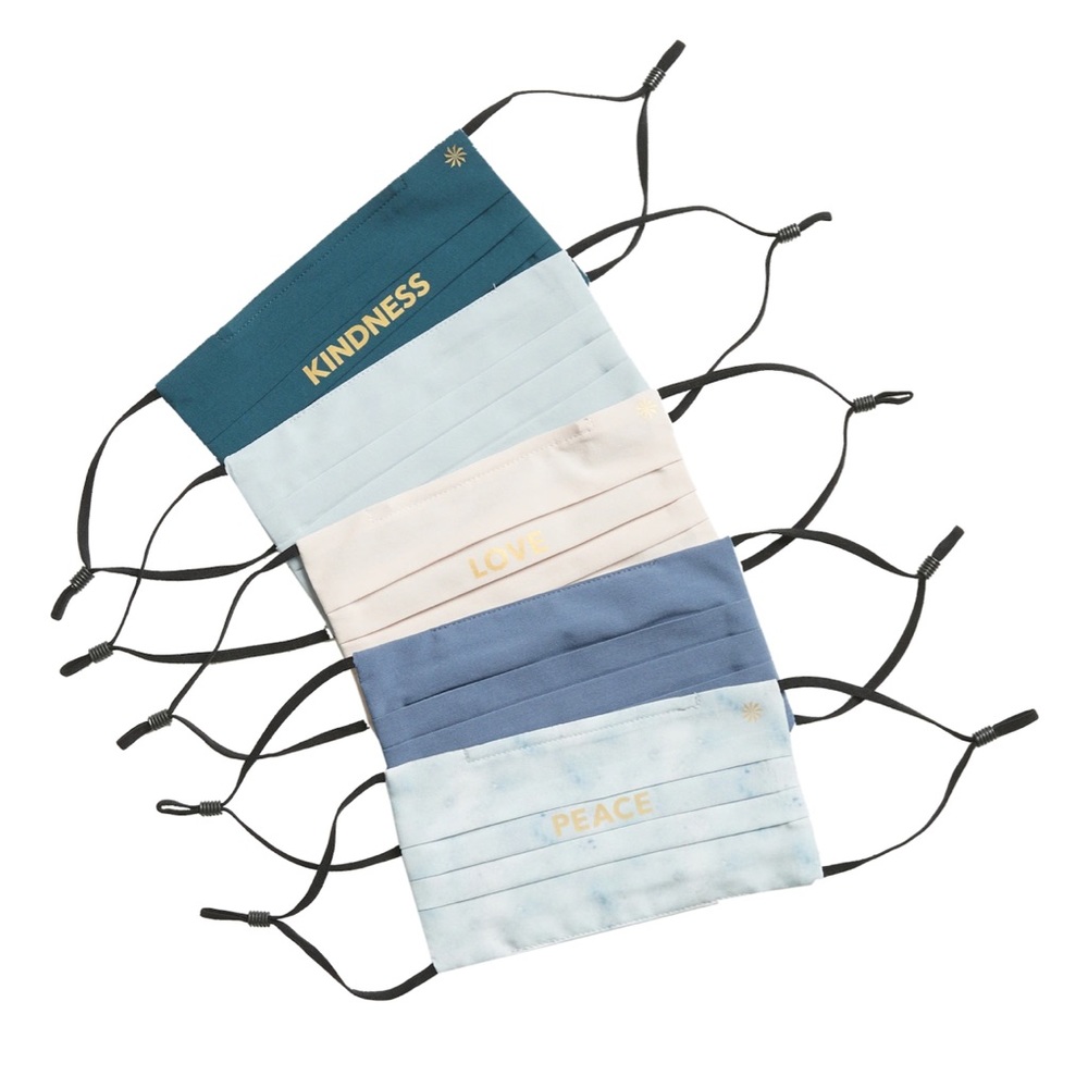 Brand New Adult Athleta Reusable Face Masks 5-Pack